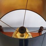 Vintage 1970 lamp in gold metal