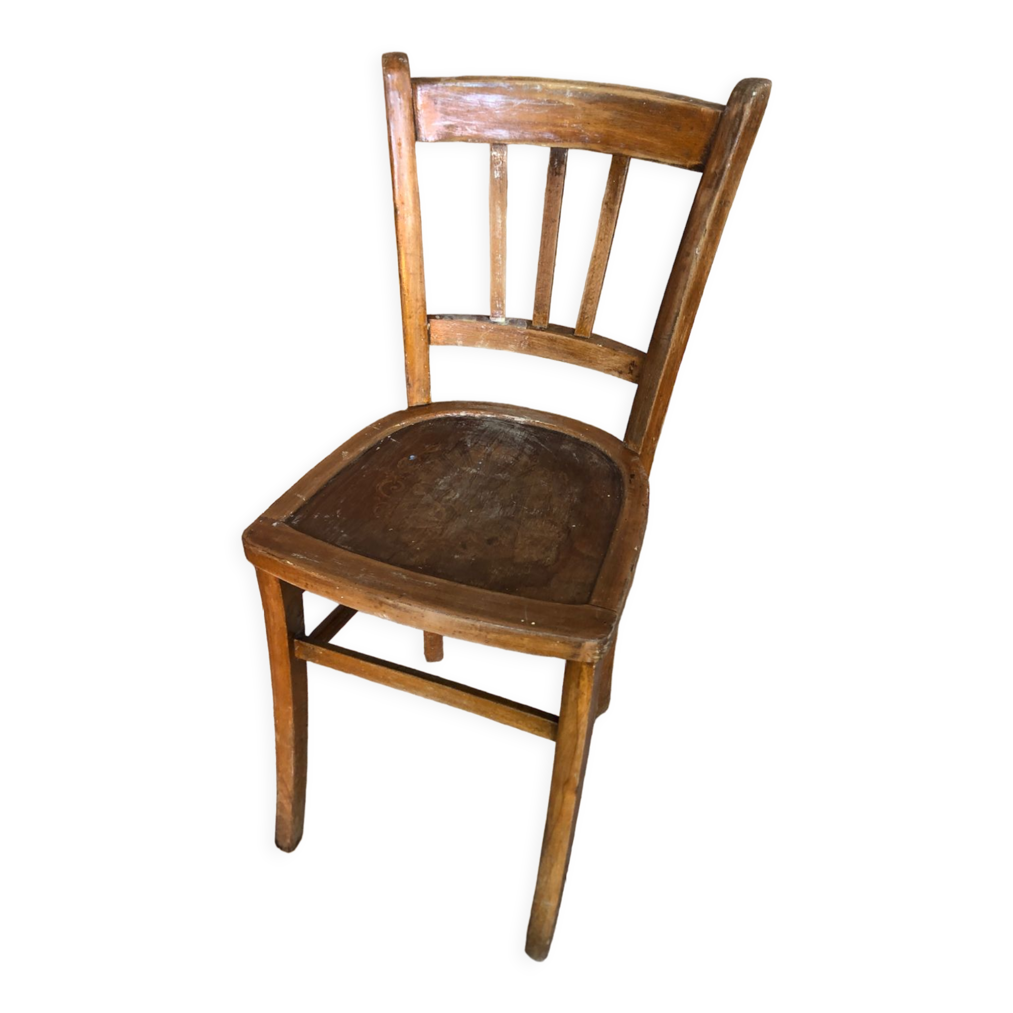Chair bistrot luterma wood 70s vintage