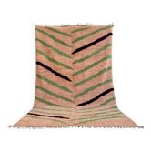 Colourful Berber rug with tiger patterns - 320 x 200 cm