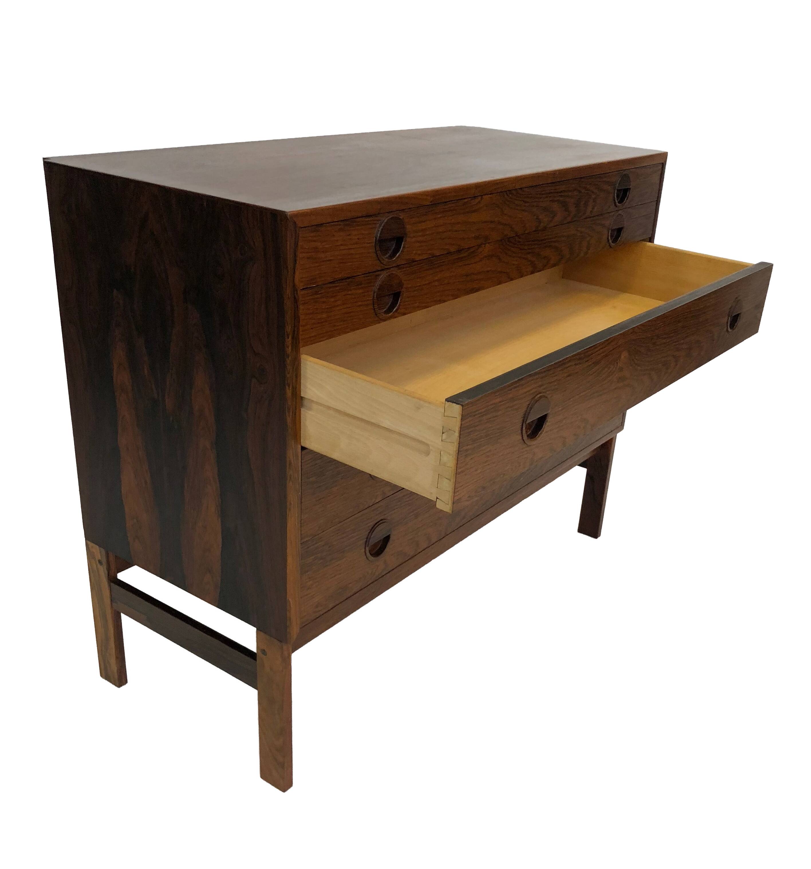 Commode vintage en palissandre, design danois, 1960