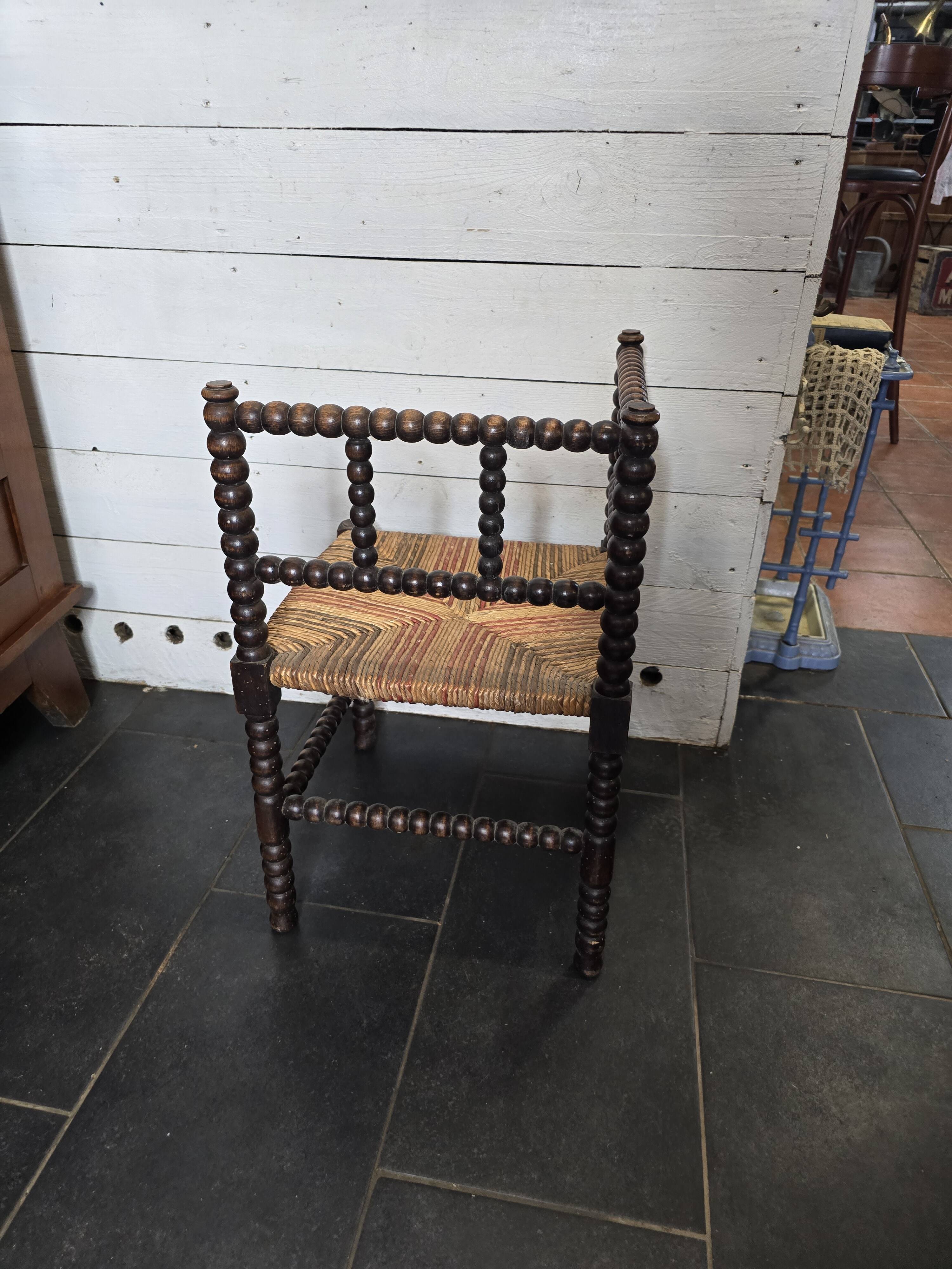 Fireplace corner armchair