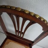 Pair of Louis XVI chairs circa 1870