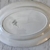 Oval dish Digoin Sarreguemines model "Mireille" 30s