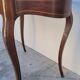 Napoleon III violin-shaped middle desk table 19th in marquetry
