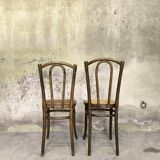 Paire de chaises bistrot Thonet n°56