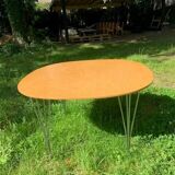 supercircle table by Bruno Mathsson and Piet Hein - Denmark 1970s