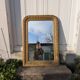 Louis Philippe Mirror 104x73 Wood and Gilded Stucco with Baroque Decor Late 19th Century