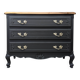 Vintage walnut commode refurbished