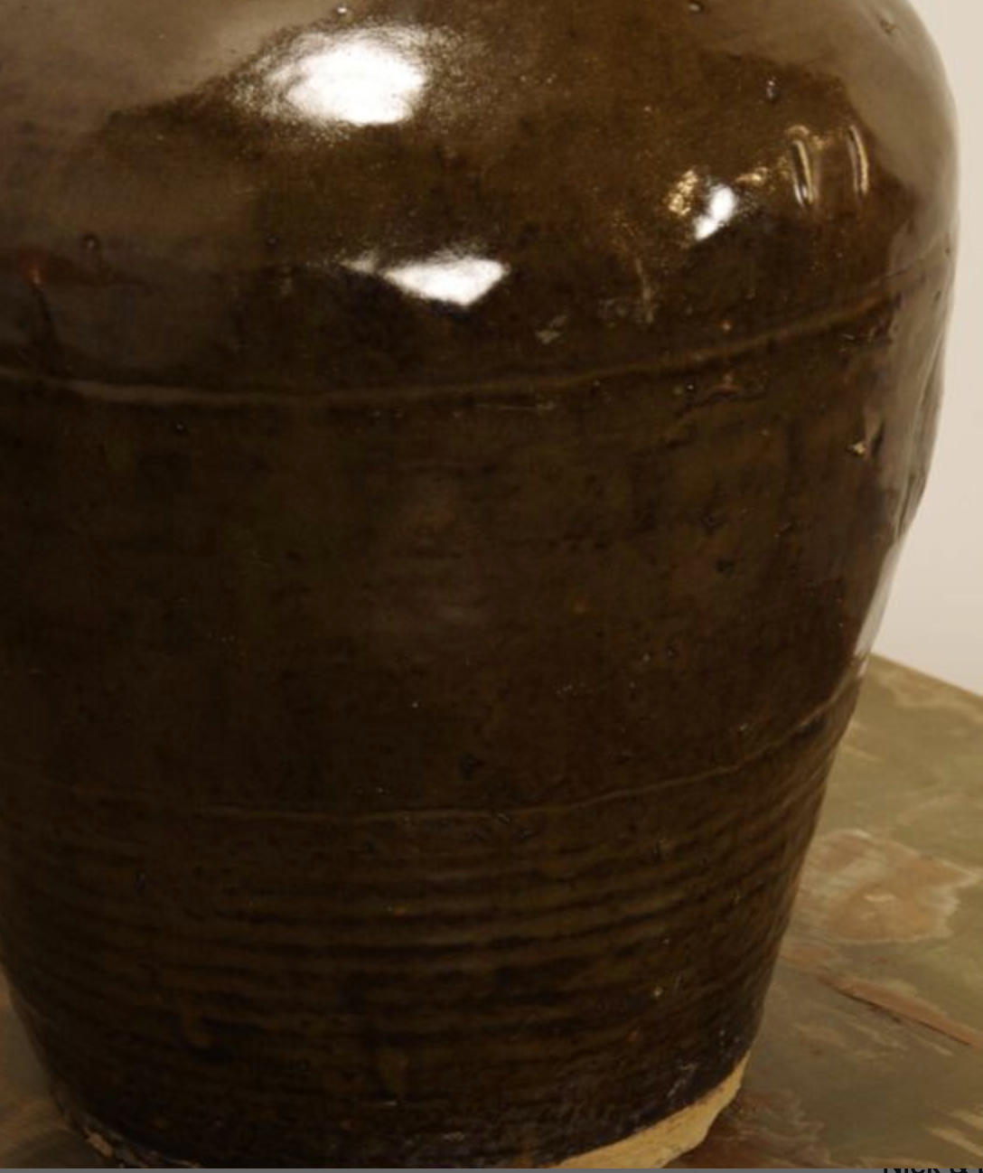 Vase en faïence chine