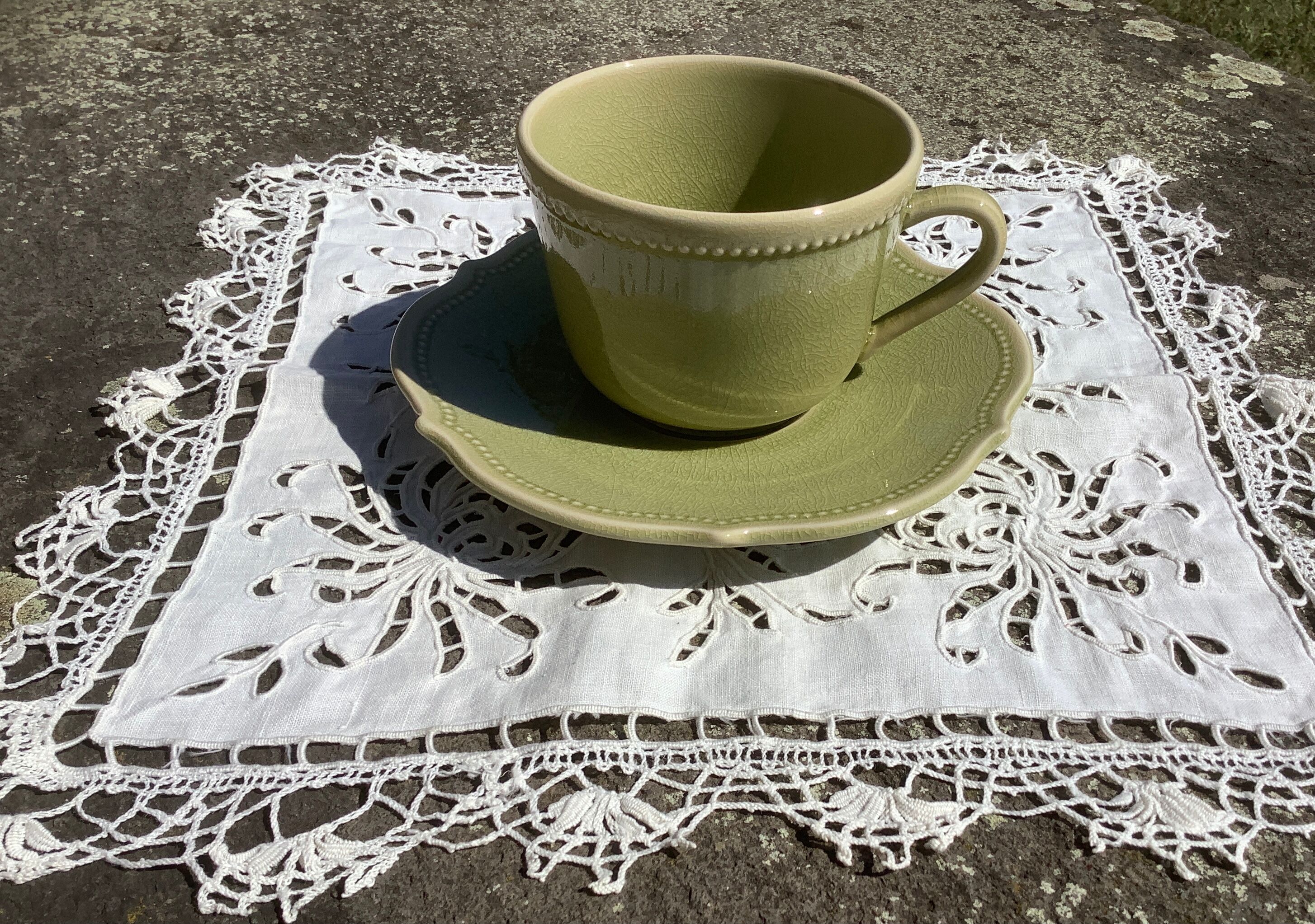 ENSEMBLE BLANC ET or Geneviève Lethu EUR 35,00 - DE