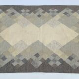 Tapis kilim röllakan suédois du milieu du siècle par brita svefors pour axeco 1960