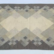 Mid-century swedish kilim röllakan rug by brita svefors for axeco 1960