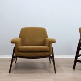 Mid century armchairs Gianfranco Frattini style 1950s