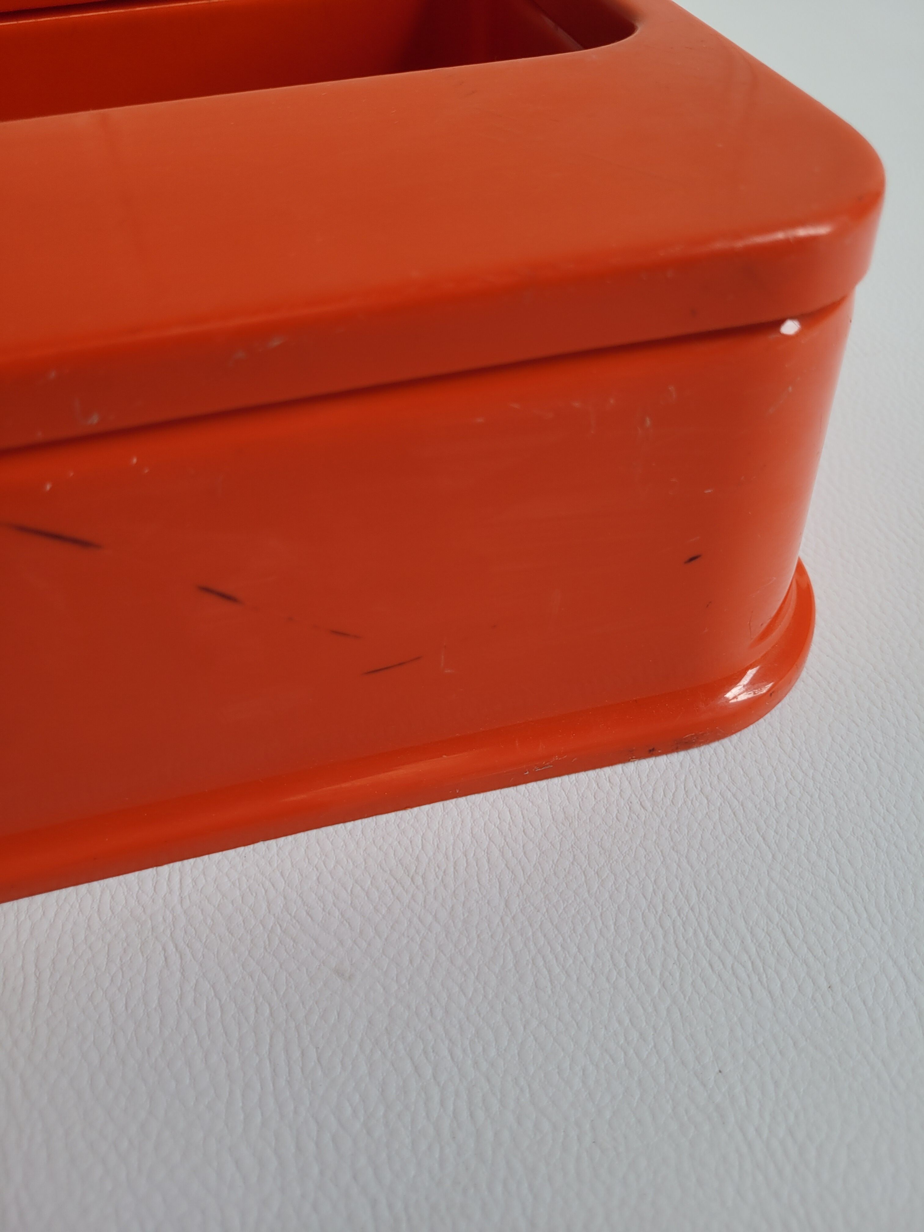 Prisunic plastic wall shelves