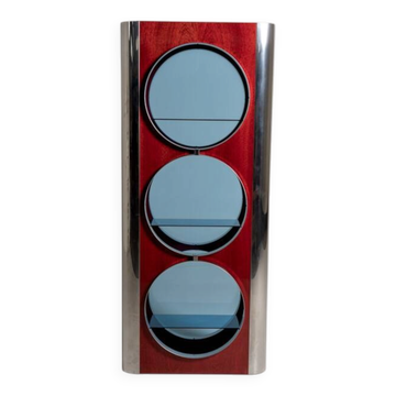 Italian display cabinet attributed to Willy Rizzo, 1970s