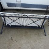 Black and white garden lounge