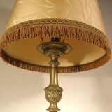 Bronze candlestick lamp
