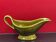 Gien, Saucière de couleur vert olive