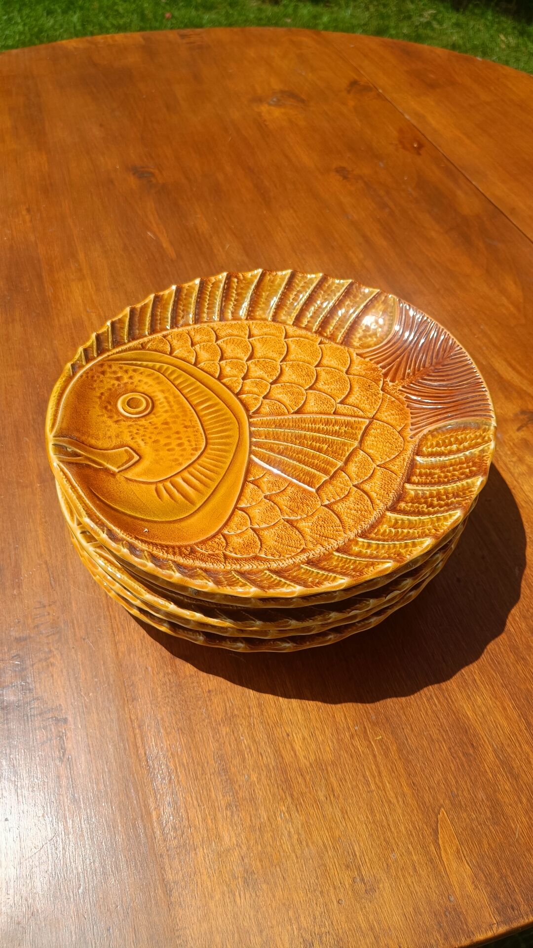 Sarreguemines fish plates
