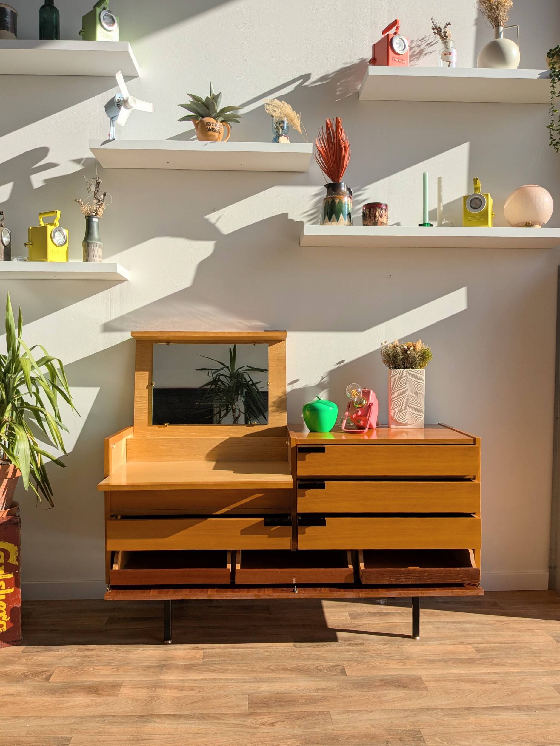 Vintage chest of drawers by Gérard Guermonprez
