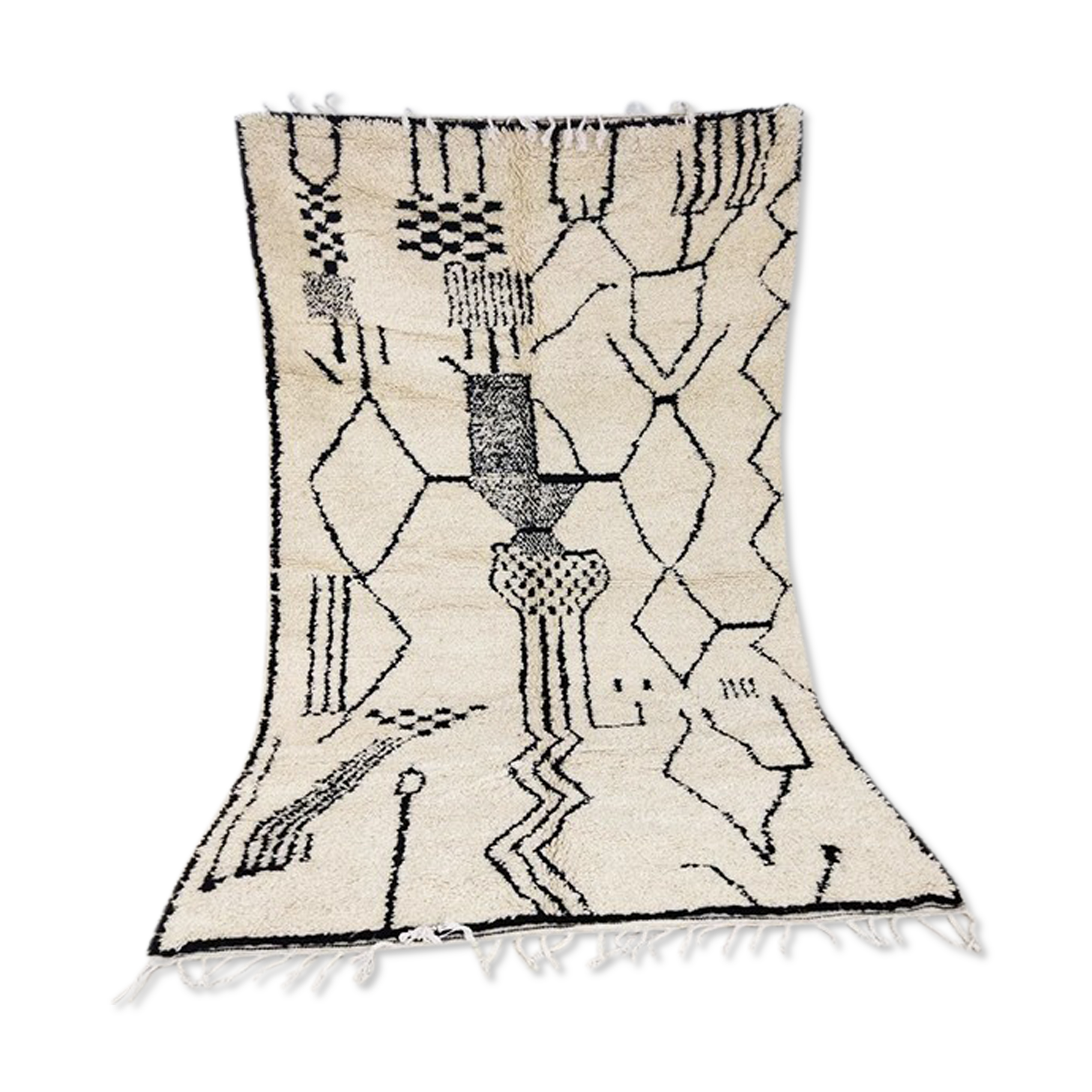 278x150cm Moroccan Berbere Carpet