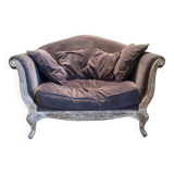 Large armchair in the style of a sofa