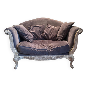 Large armchair in the style of a sofa