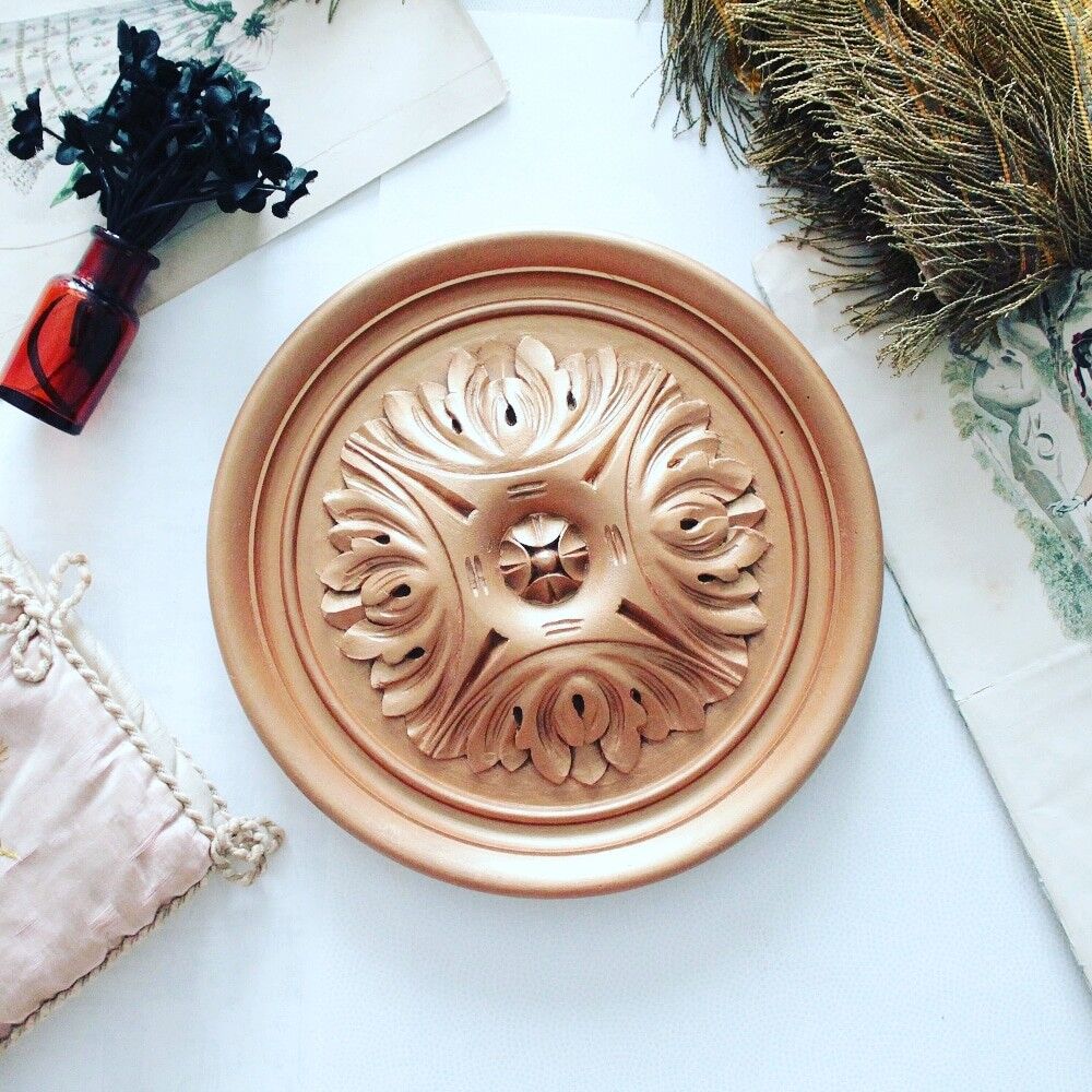 Antique decoration carved in wood