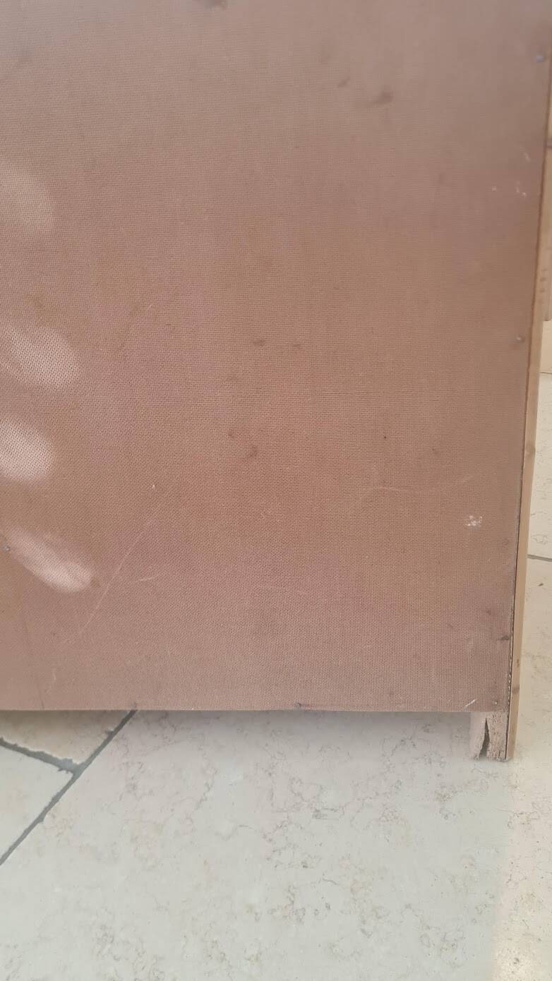 Vintage rattan chest of drawers