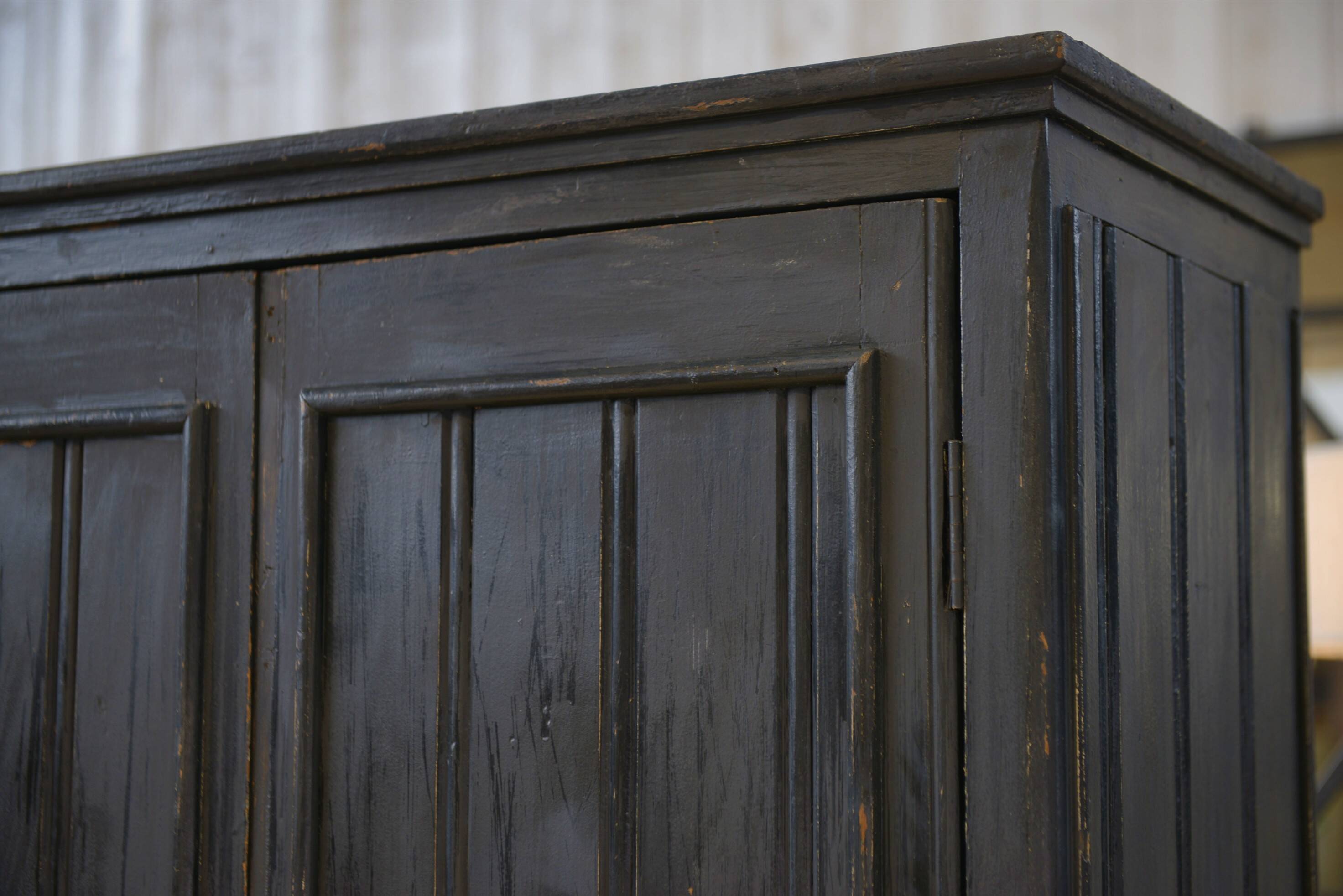 Distressed wardrobe from the 1950s.