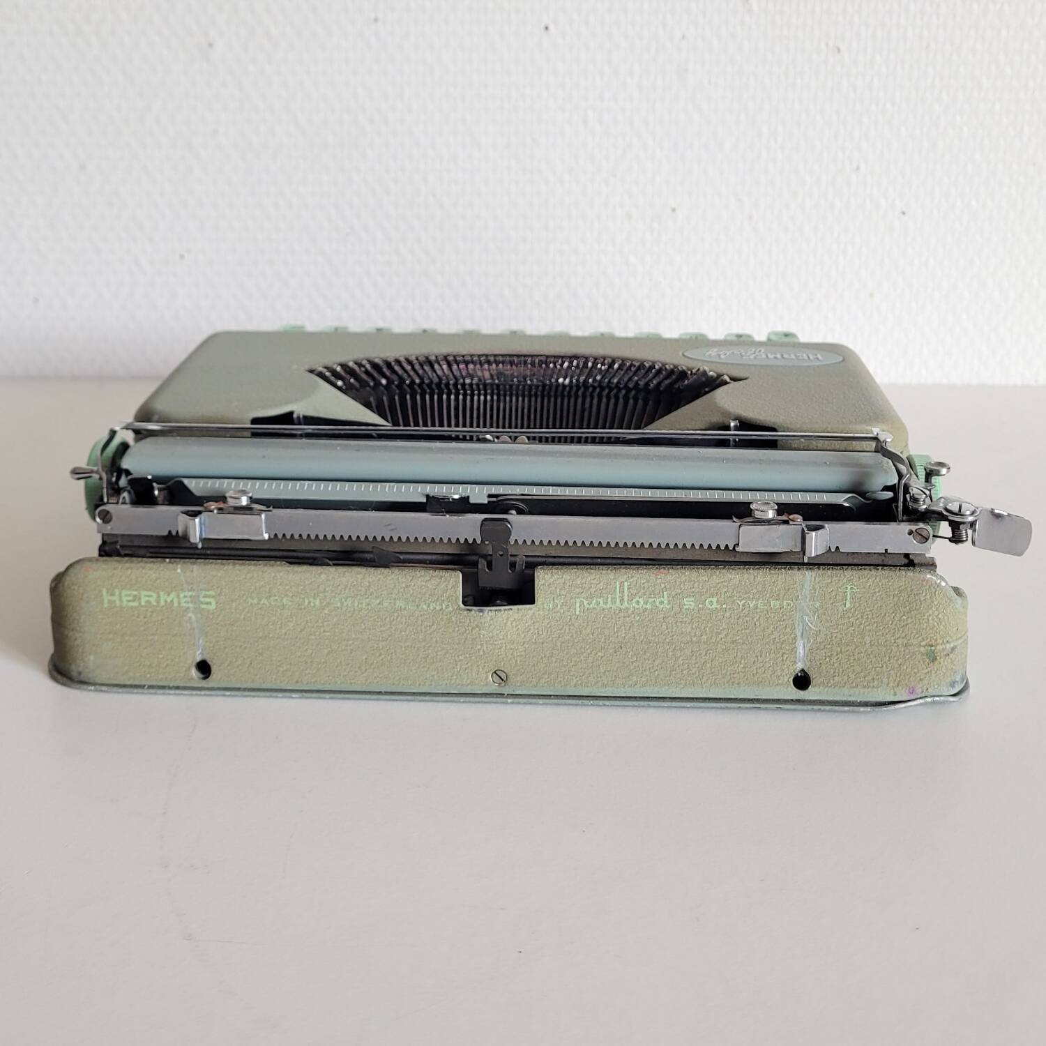 Machine à écrire hermes baby mint vintage