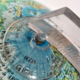 Vintage luminous globe 1950