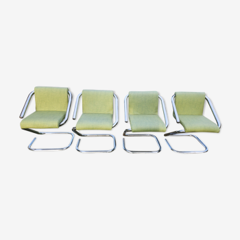 4 Gama chairs by Ion Alin Gheorghiu . Kappa