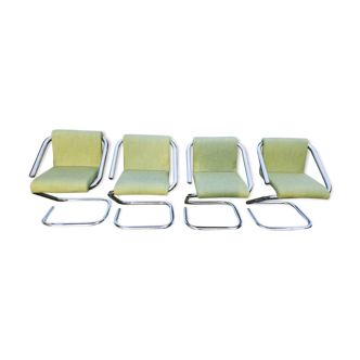4 Gama chairs by Ion Alin Gheorghiu . Kappa