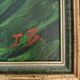 Sunflower and pumpkin painting signed J. Dubuc Berteaux