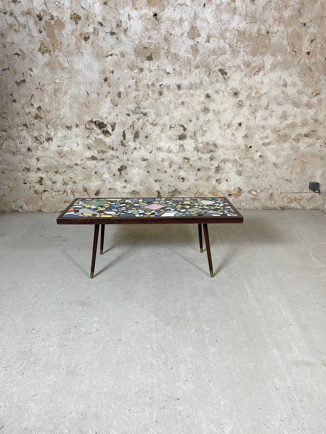 Mosaic coffee table