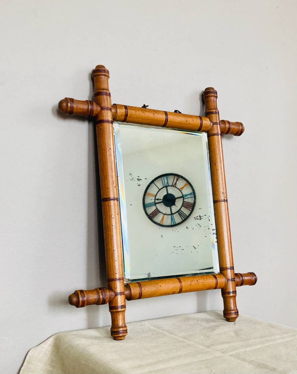 Bamboo Mirror 19th Century