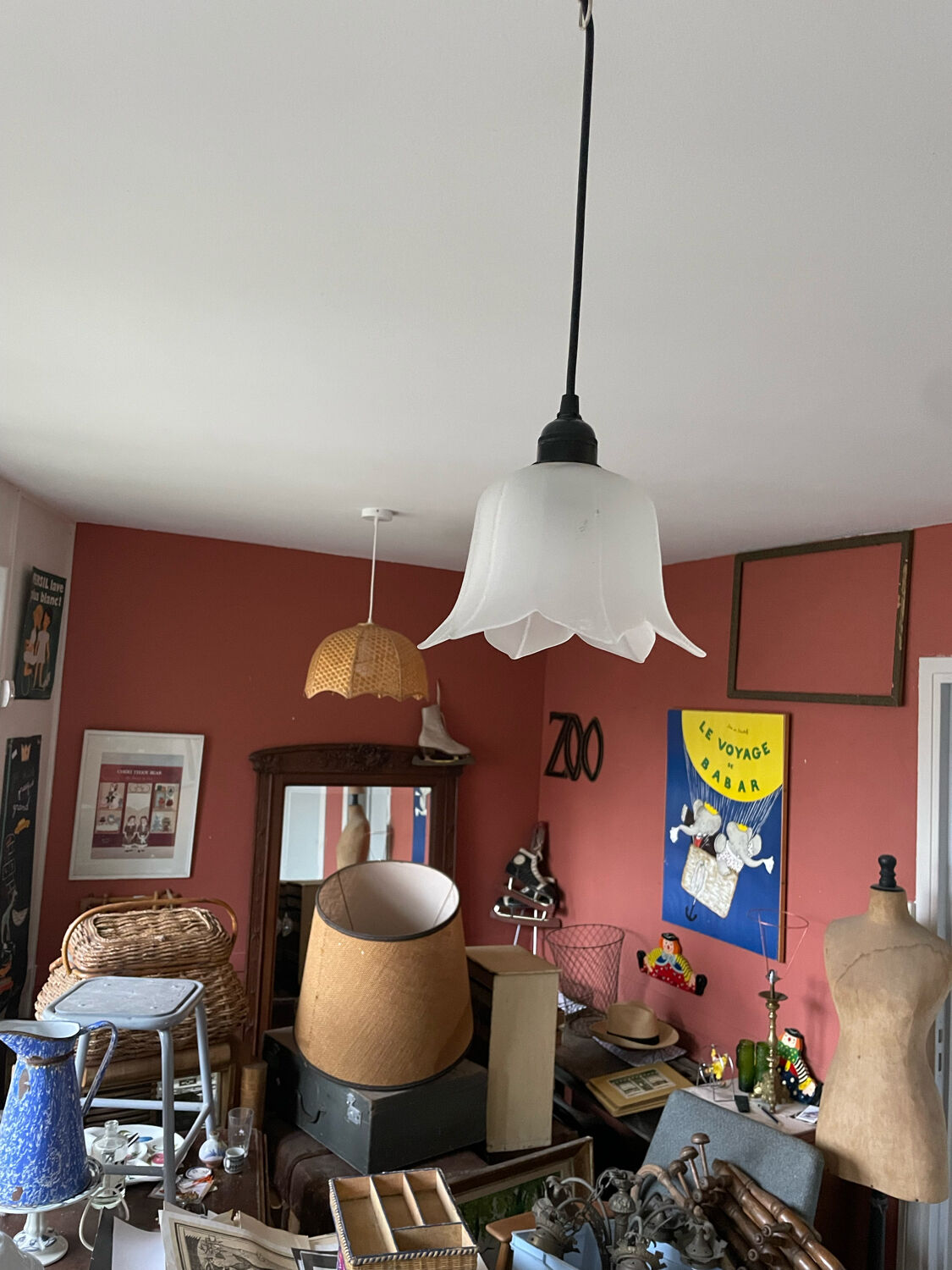 MS flower chandelier