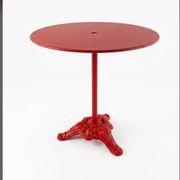 Table guéridon de bistrot en fonte et fer du XXe