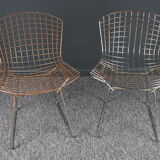 Pair of chairs by Harry Bertoia 80