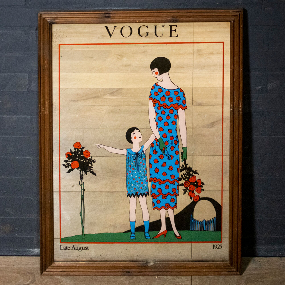 Art Deco Vogue advertising mirrors