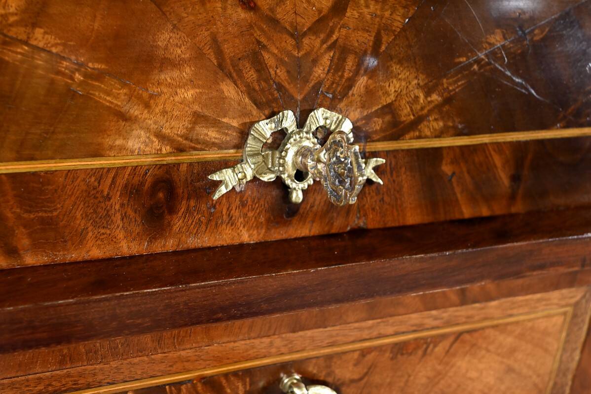 Small Bonheur du Jour Mahogany Desk, Louis XVI / Directory style – Early 20th century