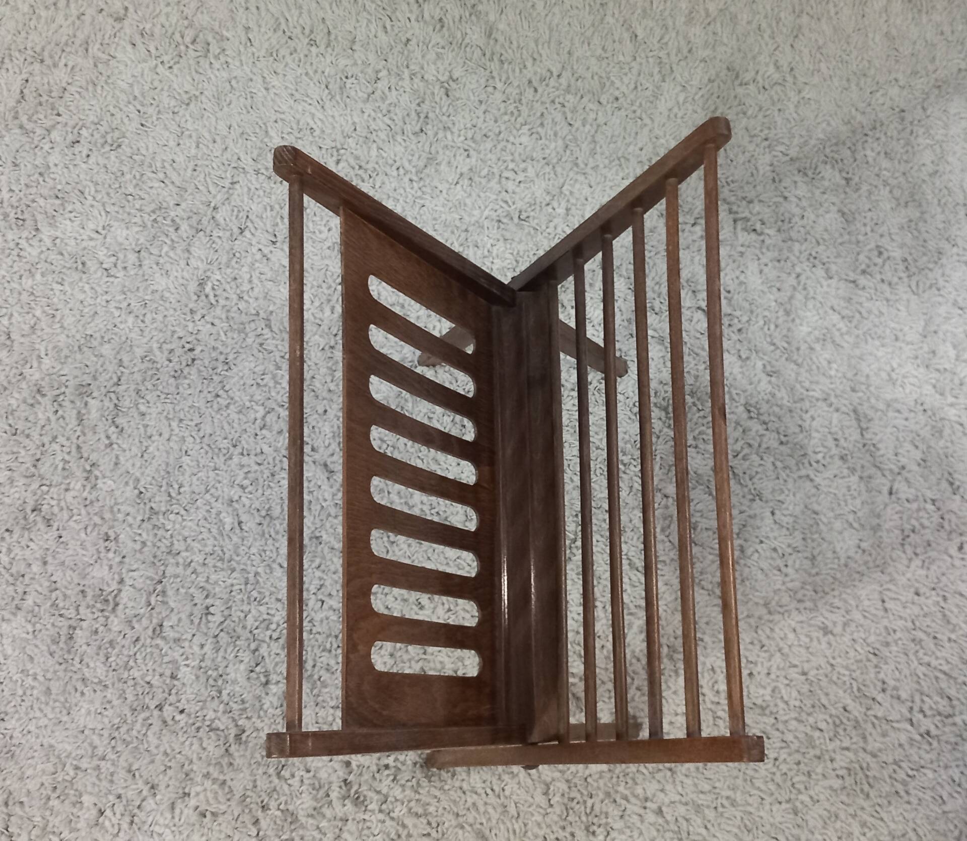 Foldable magazine rack Cees Braakman Pastoe – Vintage Scandinavian design