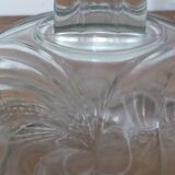 Plateau à fromages ou à dessert en verre avec cloche