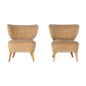 Otto schulz cocktail armchairs pair from the 1950