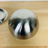 Ice bucket ball bowling stainless steel 70's