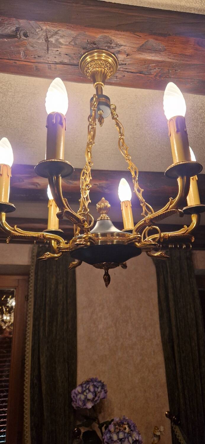 Lampe et lustre Lucien Gau