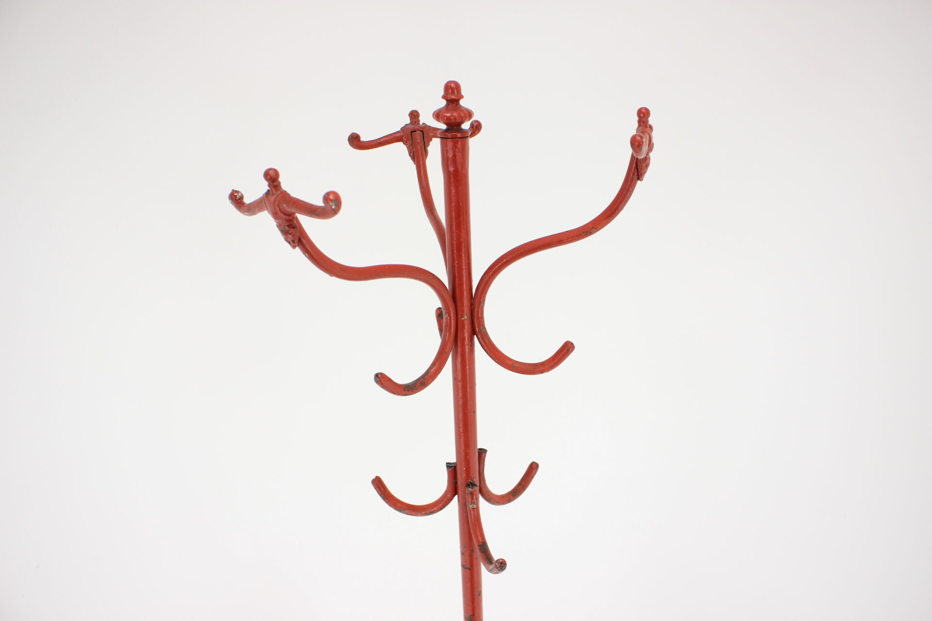 Antique Cast Iron Coat Rack, 1920s
