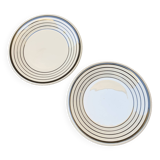 Pair of Italian dessert plates from the 70s