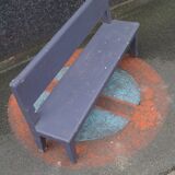 Children's bench in oak 1900